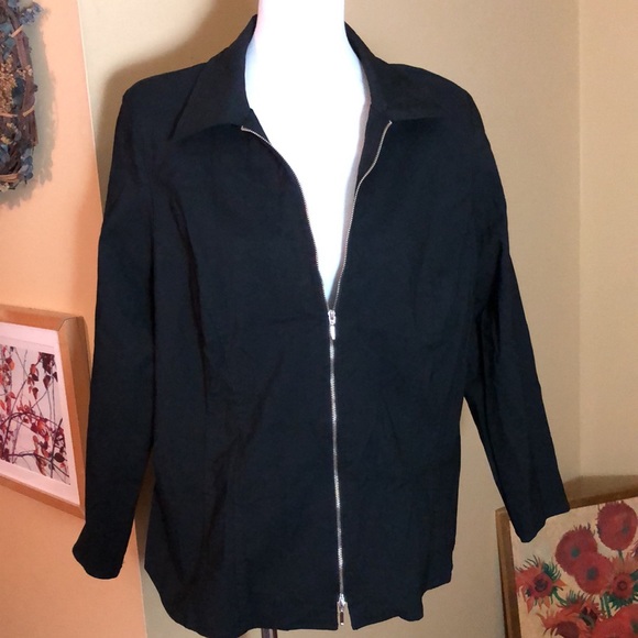 LANE BRYANT size 18/20 Full Zip Dual Silver Classic Black
Stretchy $119 NEW - Picture 11 of 11